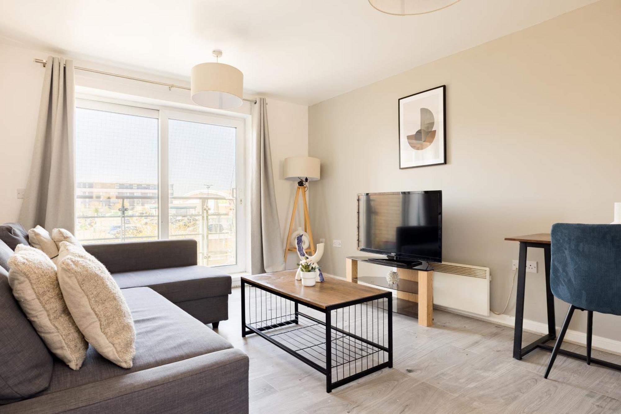 Apartamento Elegant 2-bedroom Flat In The Heart Of Wembley *
