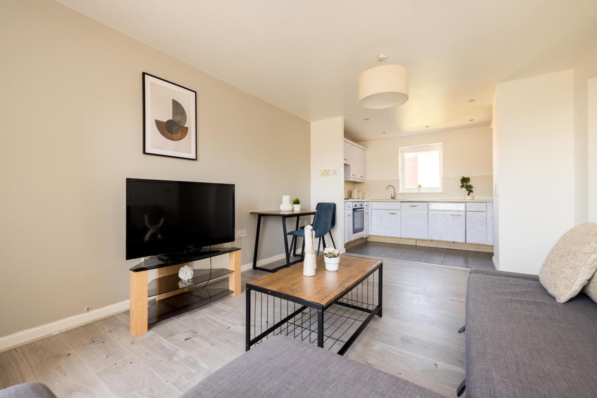Elegant 2-bedroom Flat In The Heart Of Wembley Appartement